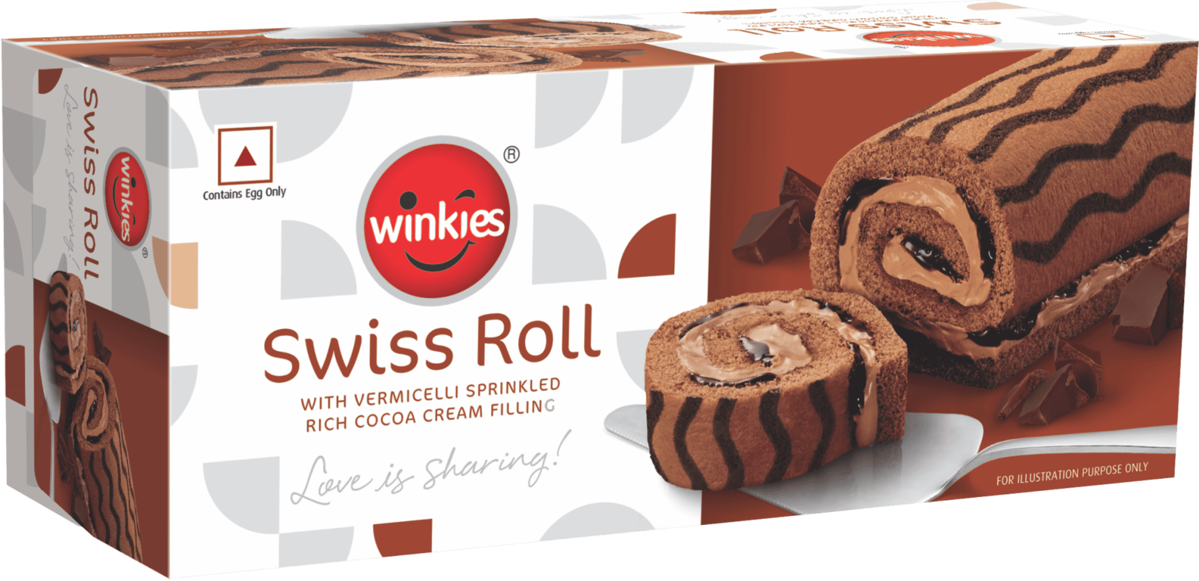 Winkies Choco Swiss Roll