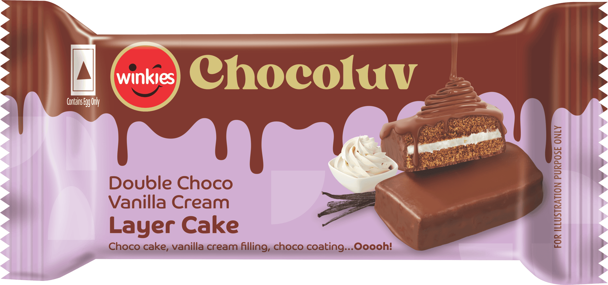 Chocoluv Choco-Vanilla Layer Cake - 2