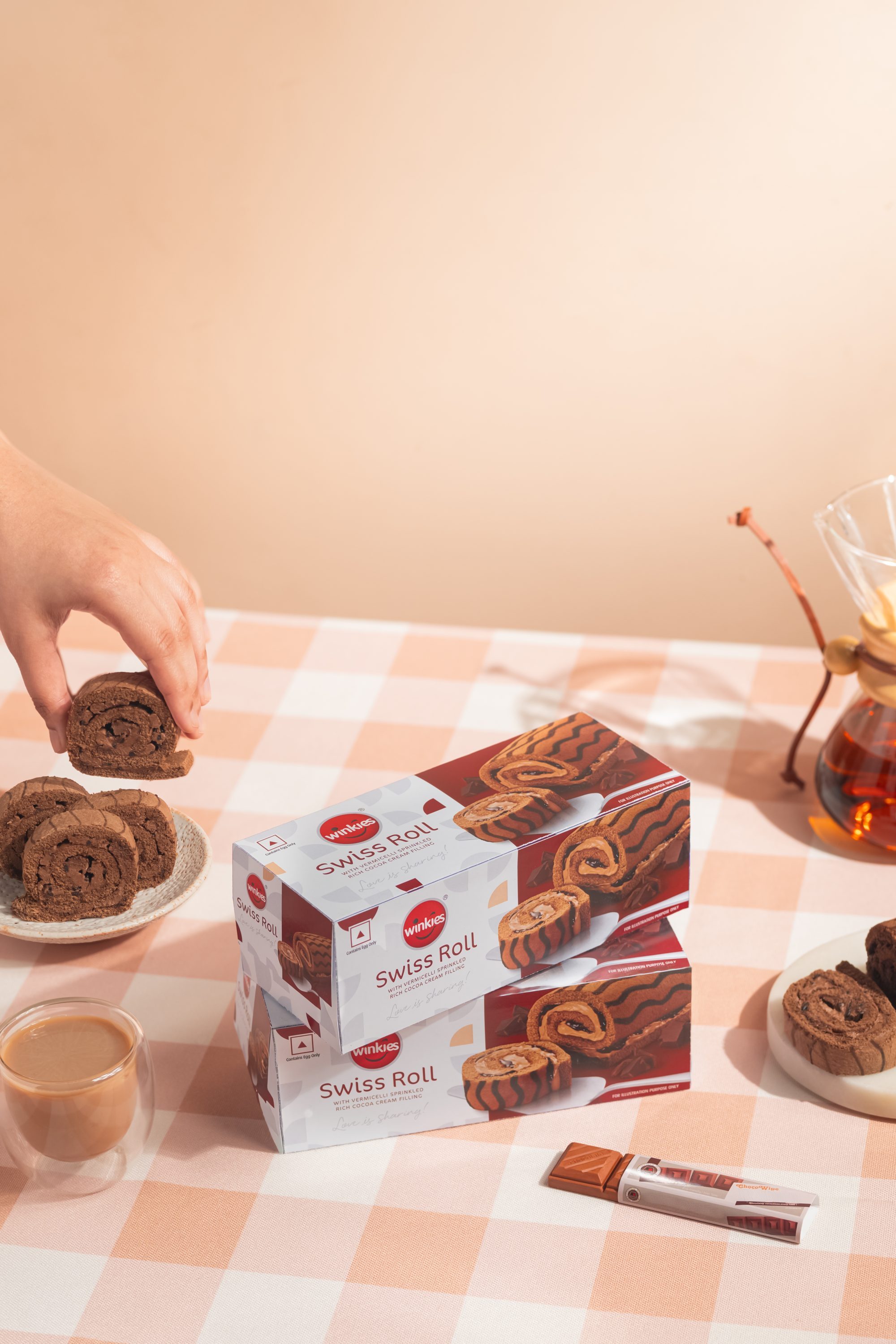 Winkies Choco Swiss Roll